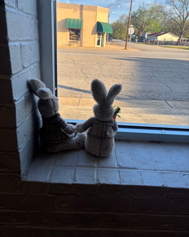 Alright y’all, Mr. and Mrs. Cottontail have been busy hopping around town again and they’ve landed at a new spot 👀

Here are your three clues to track them down:

🐰 This place helps keep the town running smooth
🐰 You might stop here to take care of important business
🐰 Big decisions for the town are made inside these walls

Think you know where they are? Go find those bunnies and don’t forget to snap a selfie when you do!