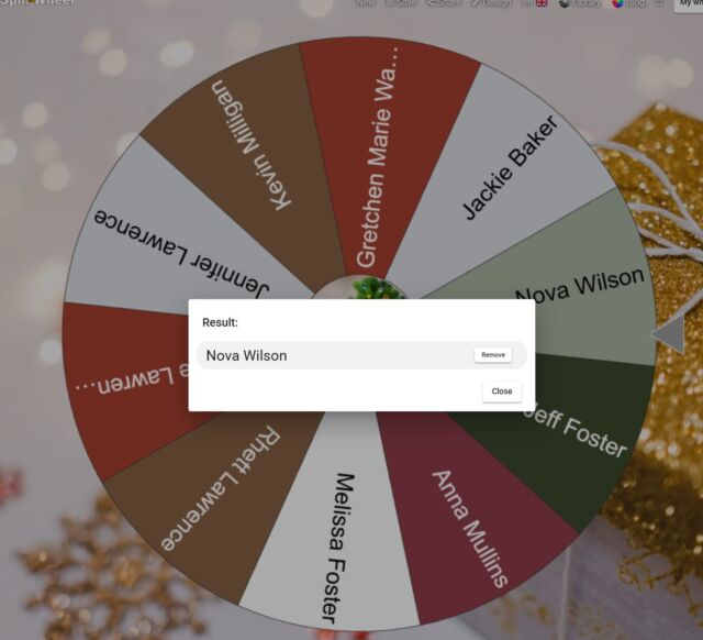 Congratulations to Nova Wilson our Day five winner Please see the a team of the Plainview Superette for your prize.