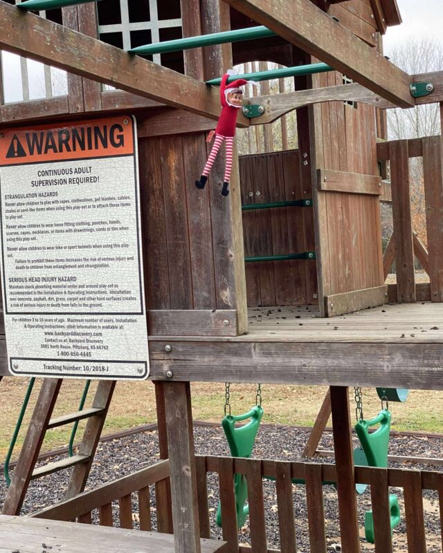 After a full day of resting yesterday, Milo woke up bursting with energy — and he is *ready to play today!* 🎄🧝‍♂️✨

🕵️‍♂️ **Clue #7:**
He ran to a place where laughter echoes,
where slides shine bright and swings sway in the wind.
He said the grass felt soft, the air felt free,
and he wanted to climb *everything* he could see.
It’s where kids race, families gather,
and sunshine always seems to find the fun.

Think you know where Milo is spending his play day?
Find him, snap your **#elfieselfie2025 **, and get entered to win! 🌲✨